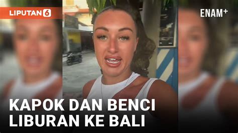 Viral Ocehan Turis Asal Inggris Sebut Kapok Dan Benci Liburan Ke Bali