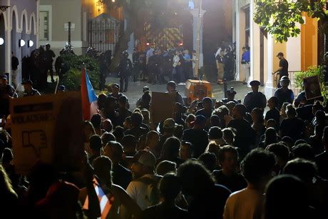 Protesters Call For The Resignation Of Ricardo Rossello Governor Of