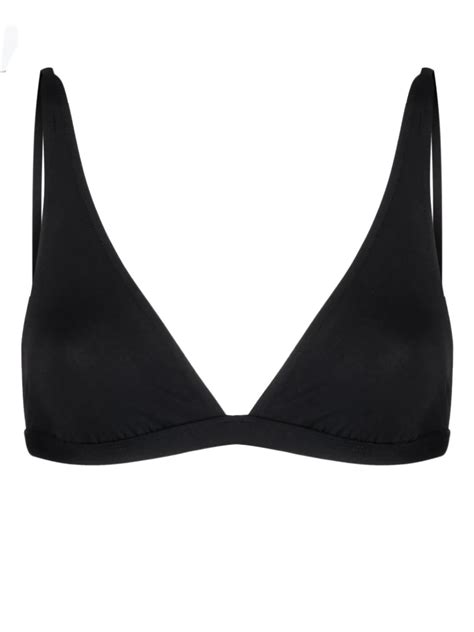 BONDI BORN Aurelie Bikini Top Black FARFETCH