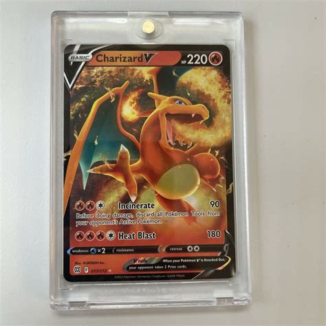 Mavin Pokemon Brilliant Stars Charizard V