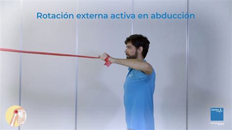 Rotación externa activa en abducción YouTube