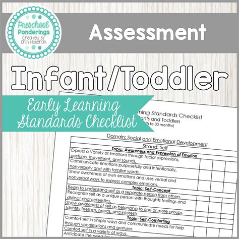 Infant Toddler Developmental Assessment Etsy