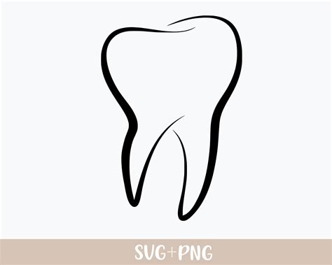 Tooth Outline Clipart