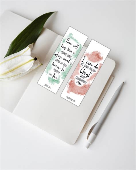 Kjv Printable Bookmarks Printable Bookmarks King James Version Bible