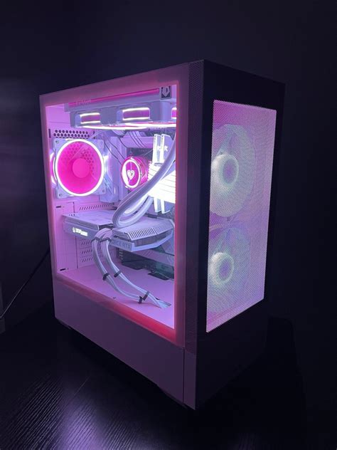 Gaming Pc Venus Wi Fi Ssd Streaming Pc Liquid Cooling Bluetooth Pink