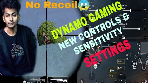 Dynamo Pubg Best Sensitivity And Controls Settings Niyaj Gaming Youtube