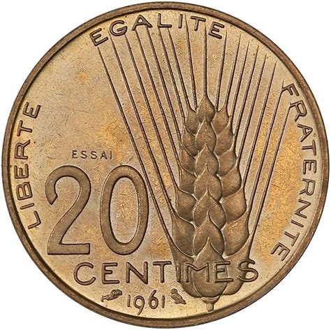 France Fifth Republic Centimes Essai Concours De Catawiki