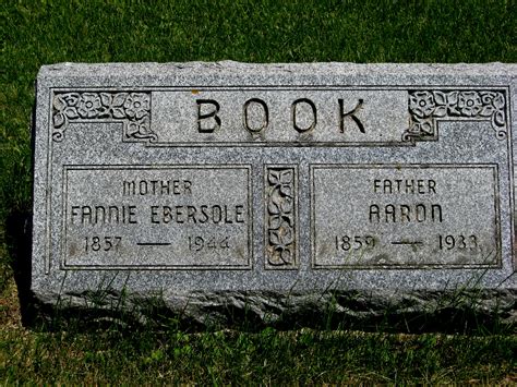 Fannie Martin Ebersole Book Find A Grave Memorial