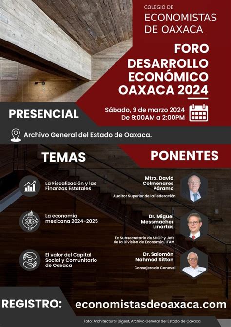 Oaxaca sede del foro de desarrollo económico 2024