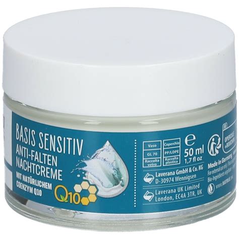 Lavera Basis Sensitiv Anti Falten Nachtcreme Ml Shop Apotheke At