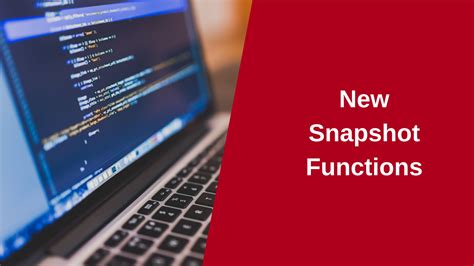Snapshot 1.3 New Features - Applied Geographic Solutions