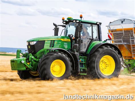 Neue John Deere Serie M Traktoren Mit Km H Option F R