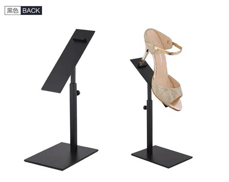 Metal Zwart Verstelbare Schoenen Display Rack 5 Stks Partij Gratis