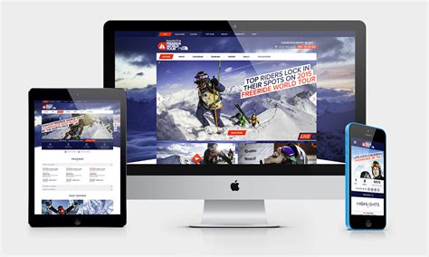 Freeride World Tour on Behance