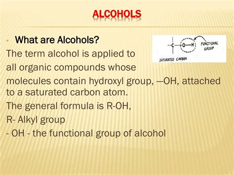 PPT Alcohols Classification Nomenclature And Reactions PowerPoint