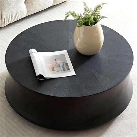 Amazon KEVINSPACE Round Coffee Table ø35 43 Modern Coffee Table