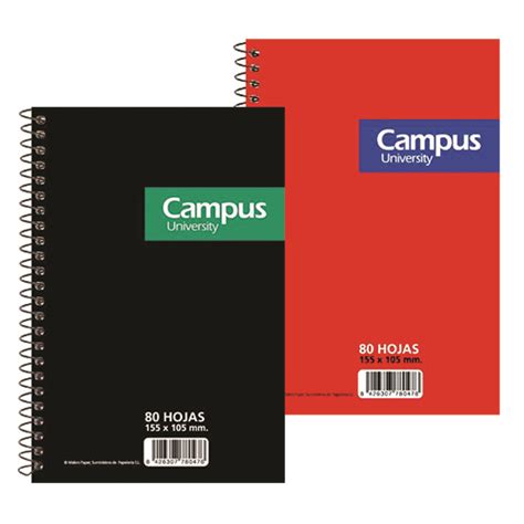 Libreta Campus University C Espiral Hj Albe