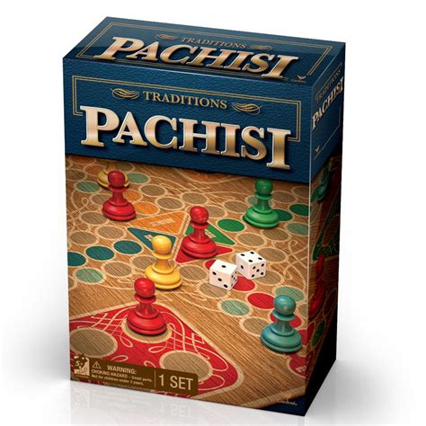 Spin Master - Cardinal Games Traditions Pachisi Classic Strategy Game