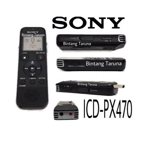 Jual Voice Recorder Sony Icd Px Perekam Suara Sony Icd Px Voice