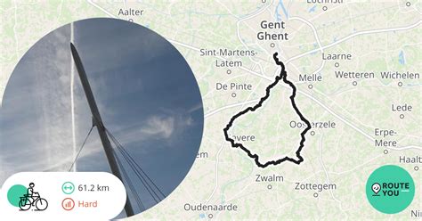 Gent Oosterzele Gavere Recreatieve Fietsroute RouteYou