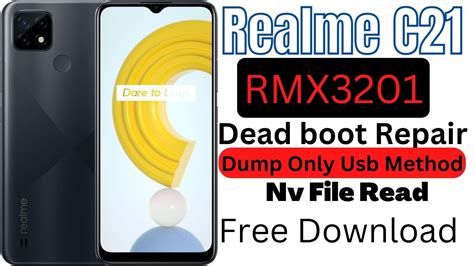 Realme C Rmx Dead Boot Repair Dump Only Usb Method Nv File Read