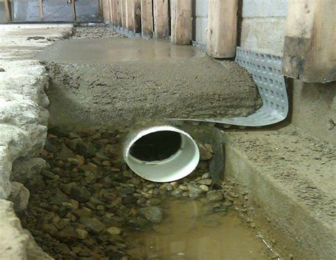 French Drain Basement • Globerove.com