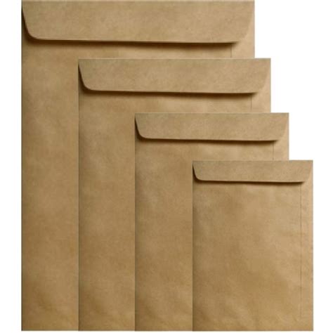 Envelope Saco Kraft Pardo G Un Scrity Zip Papelaria