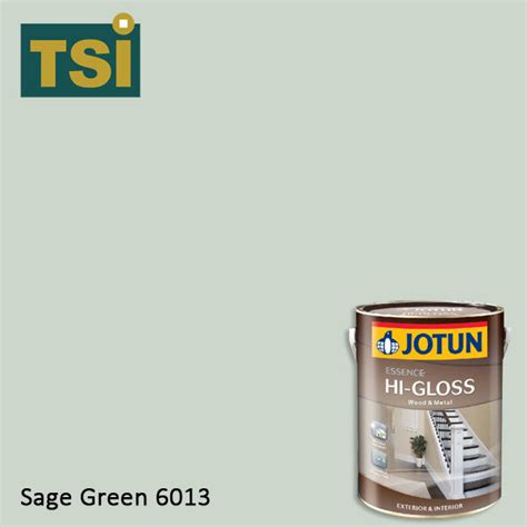 JOTUN ESSENCE HI GLOSS 6013 SAGE GREEN 1L Lazada