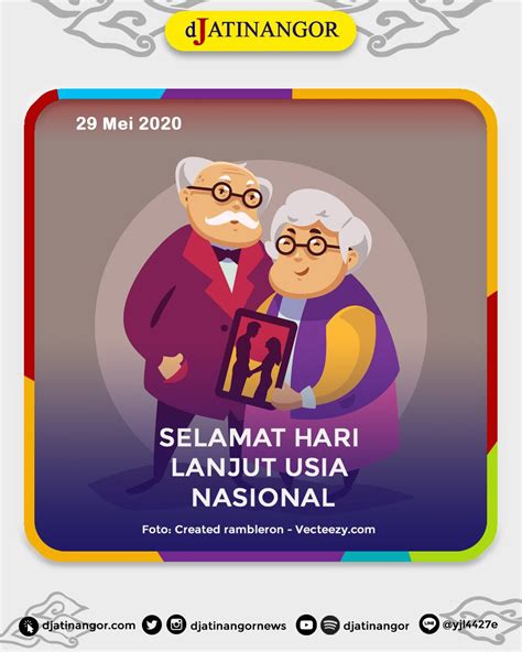 Lppm Djatinangor On Twitter Hari Lanjut Usia Nasional Selamat