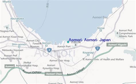 Aomori, Aomori, Japan Tide Station Location Guide