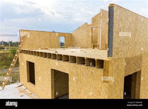 Construcci N De Una Nueva Y Moderna Casa Modular Las Paredes Hechas De