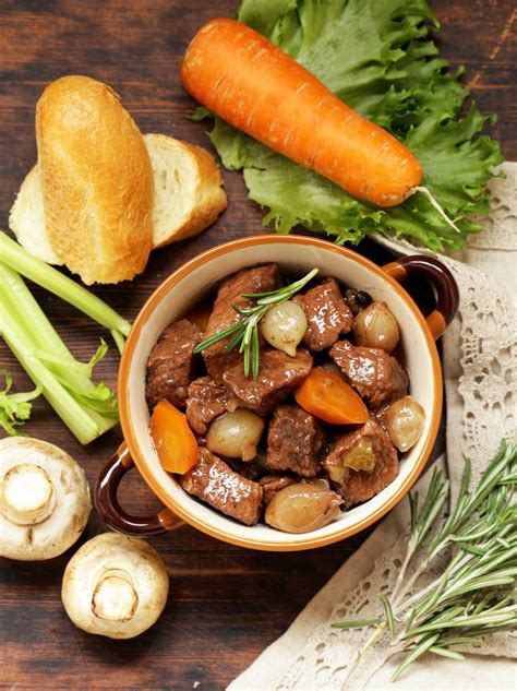 Recette B Uf Bourguignon Pour Personnes Marie Claire