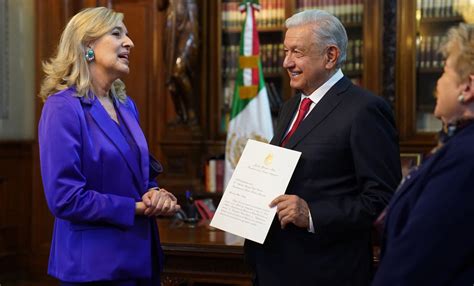 Recibe AMLO 14 Cartas Credenciales De Embajadores NTR Zacatecas