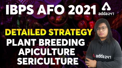 Ibps Afo Preparation Detailed Strategy Plant Breeding