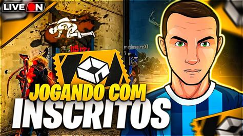 🔥live Ff🔥free Fire Ao Vivo🔥4x4 6x6 Com Inscritos🔥sala Premiada🔥