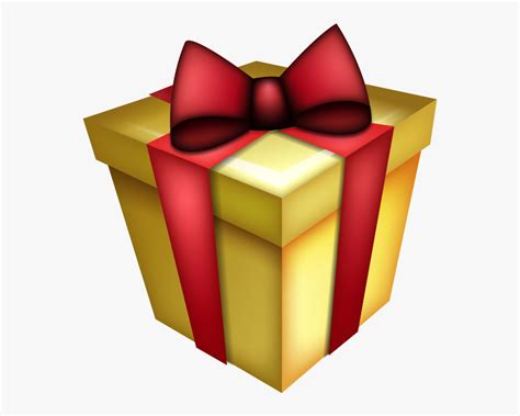 Present Emoji , Free Transparent Clipart - ClipartKey