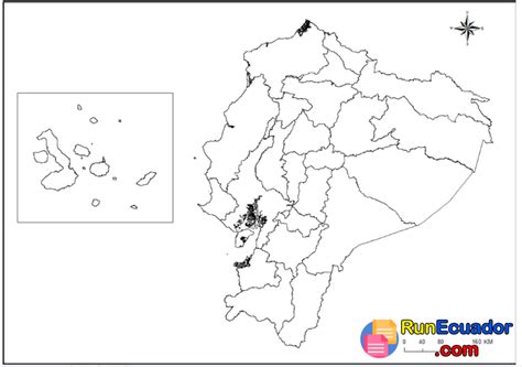 Mapa De Ecuador Runecuador