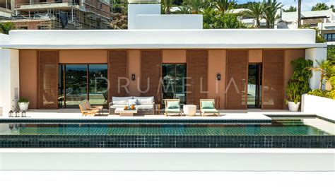 Elegant Modern Villa With Panoramic Sea And Golf Views In Finca