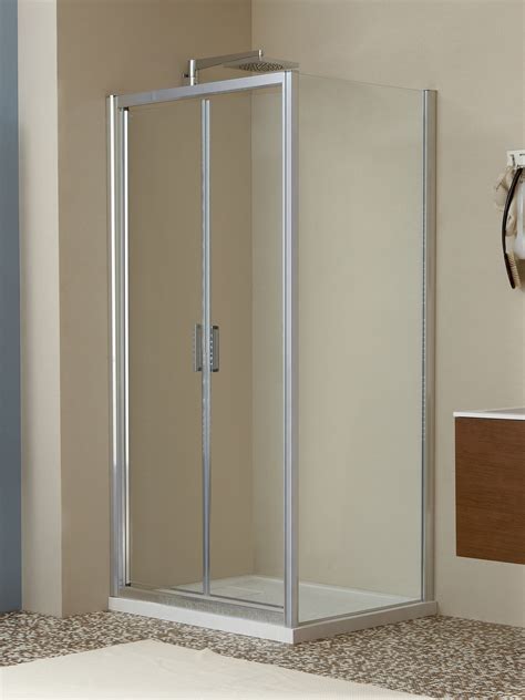 Doccia Virtus Angolo Composto Da Porta Saloon E Lato Fisso 90X70 Cm