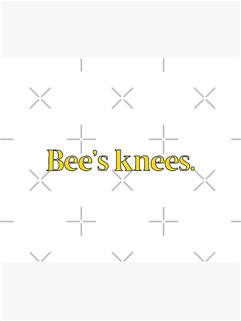 "Bee's Knees British Slang" Poster for Sale by MSA-42 | Redbubble