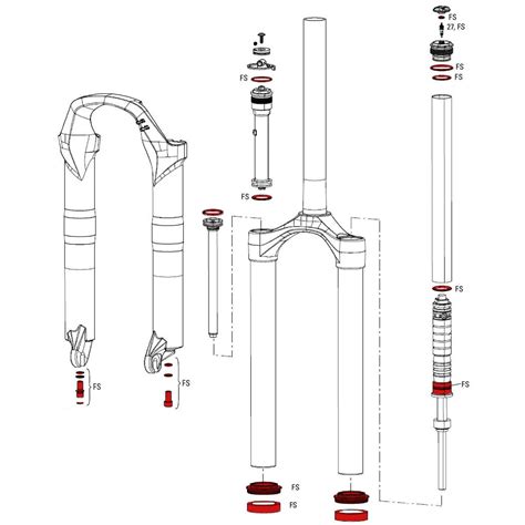 Rockshox Service Kit For Solo Air Lyrik