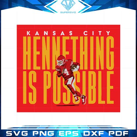 Chad Henne Hennething Is Possible Svg Graphic Designs Files
