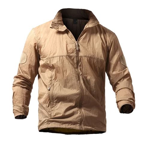 Tacvasen Summer Quick Dry Tactical Skin Jacket Coat Men Hooded Thin