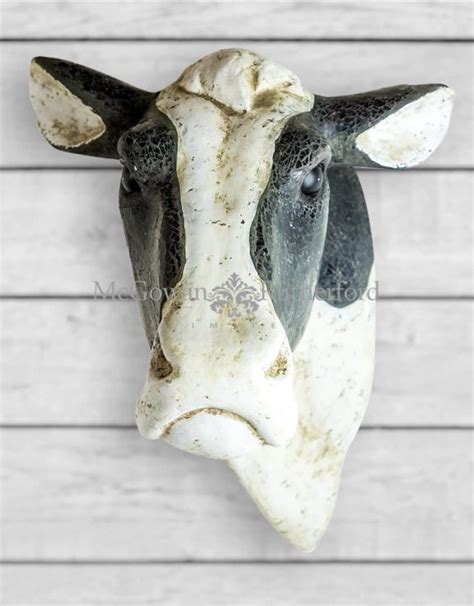 Extra Large Friesian Cow Wall Head