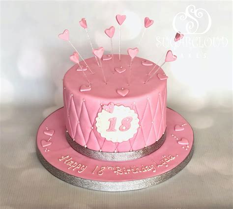 Sugar Cloud Cakes Cake Designer Nantwich Crewe Cheshire A Pink