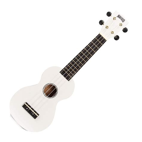 Mahalo Ukuleles MR1WT Rainbow R Series Soprano Ukulele With Gigbag