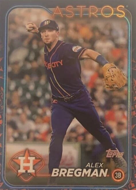 Alex Bregman Topps Team Color Border Variation Ssp Price