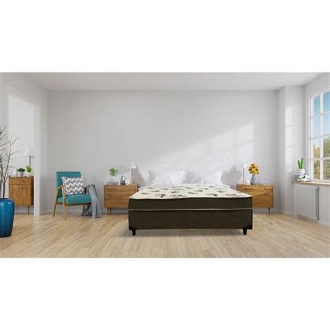 Cama Casal Conjugado Ortop Dico Suede Bege Branco Madeiramadeira