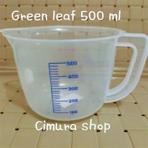 Jual Gelas Ukur Ml Green Leaf Gelas Takar Gelas Takar Green Leaf