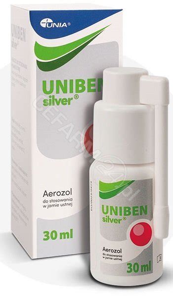 Uniben Silver Aerozol Ml Cena Apteka Internetowa Cefarm